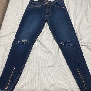 Zara blue jeans